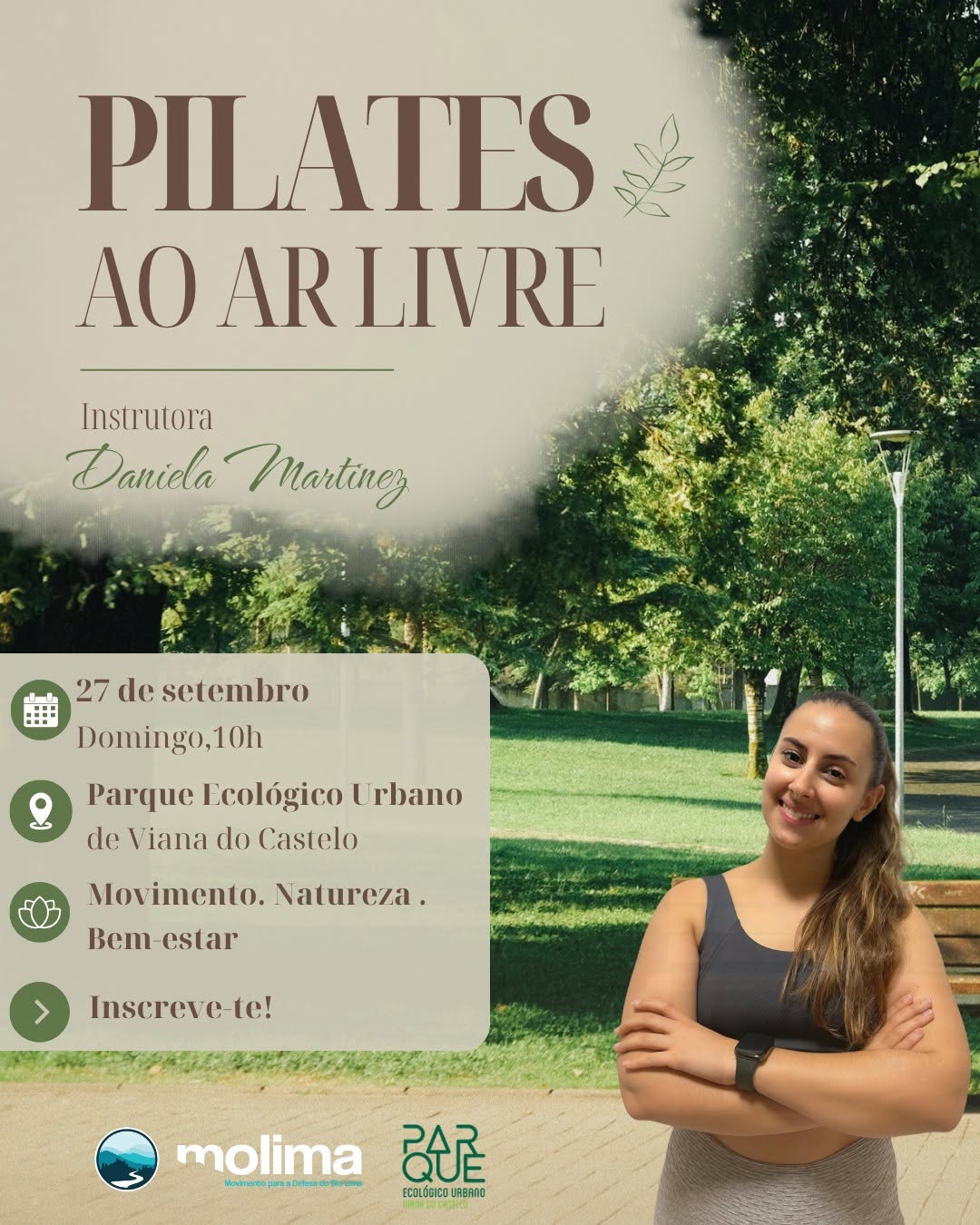 Pilates ao Ar Livre
